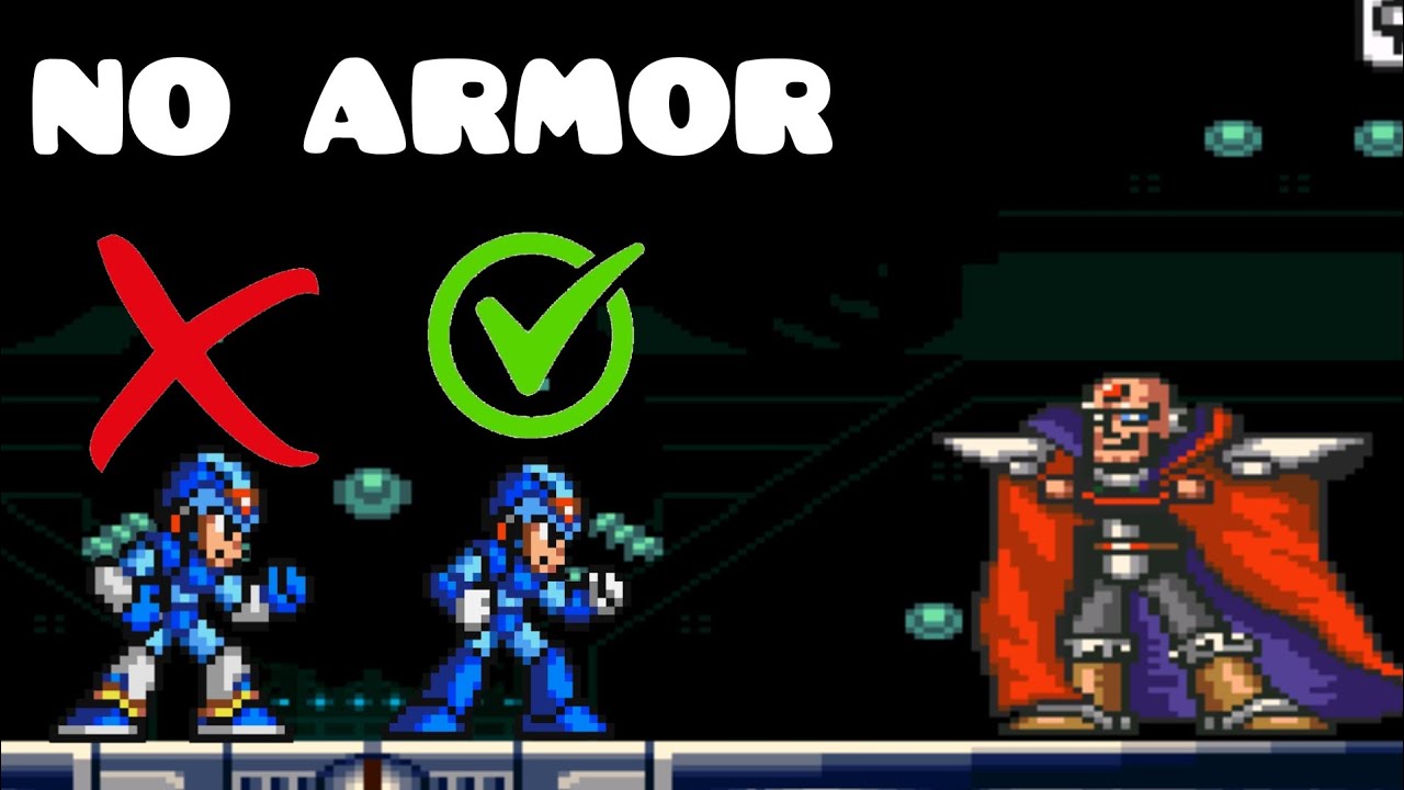 ¿Es Posible Llegar Hasta Sigma sin NINGUNA ARMADURA? Mega Man X