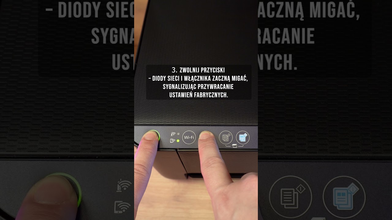 Jak zresetować drukarkę EPSON L3251? #reset #epson #drukarka