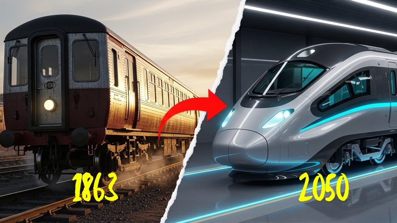 The Complete Evolution of Metrorail (1863–2050) | Then vs Future