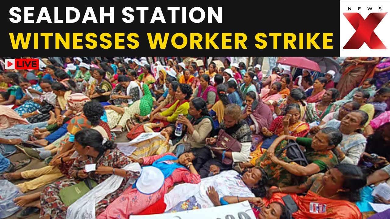 Kolkata Protest LIVE: Asha Workers Stage Protest Inside Sealdah Railway Station | Latest News | News