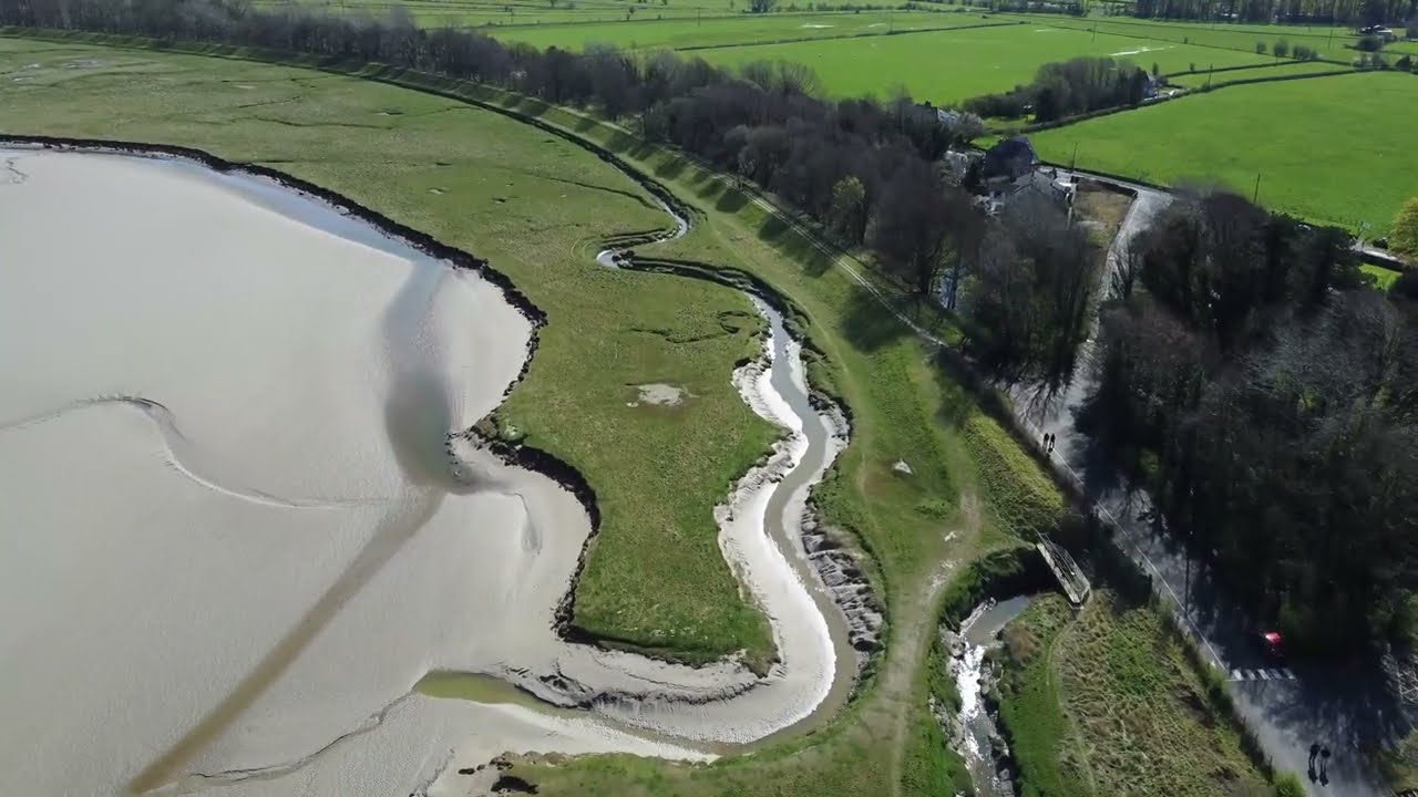 Arnside Cumbria From Above