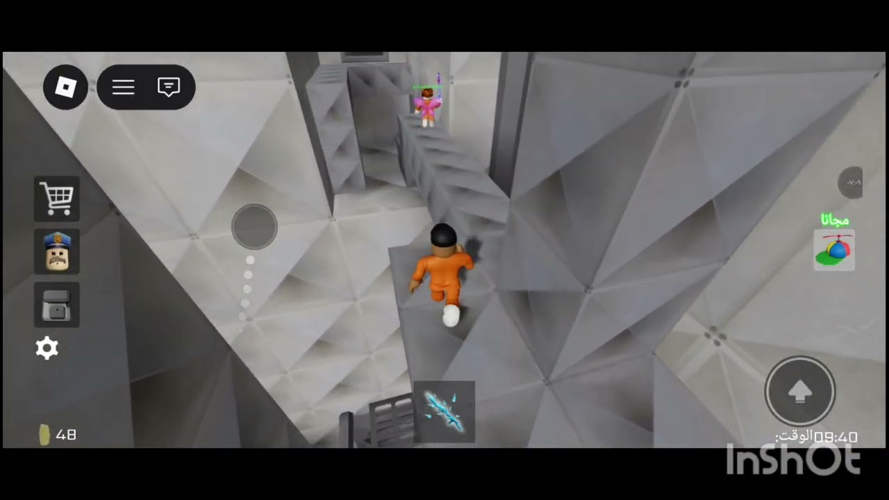 هربت من شرطه شرير😨|Roblox 