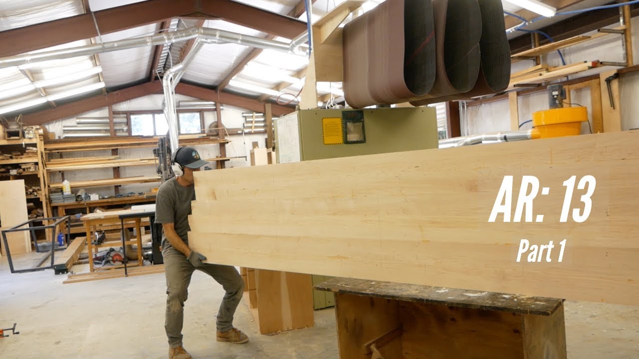 Building A 12' Hard Maple Conference Table: Part 1