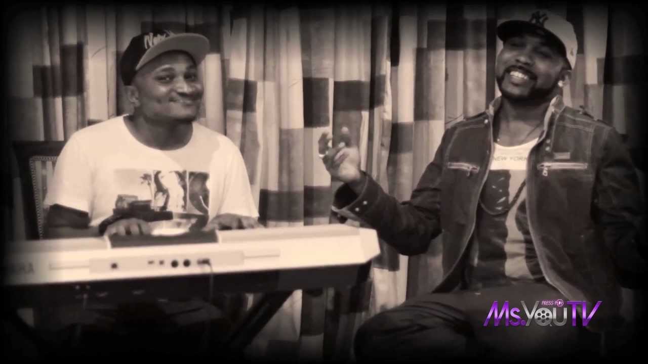 Banky W Sings Omoge / Turn Your Lights Down Low Live For MsYouTV.Com!
