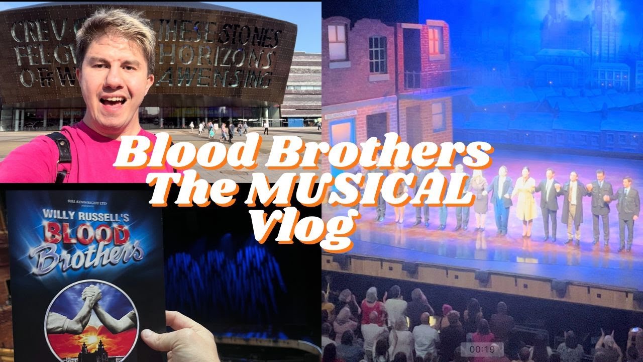 Blood Brothers The Musical UK Tour At The Wales Millennium Centre Vlog Vlog