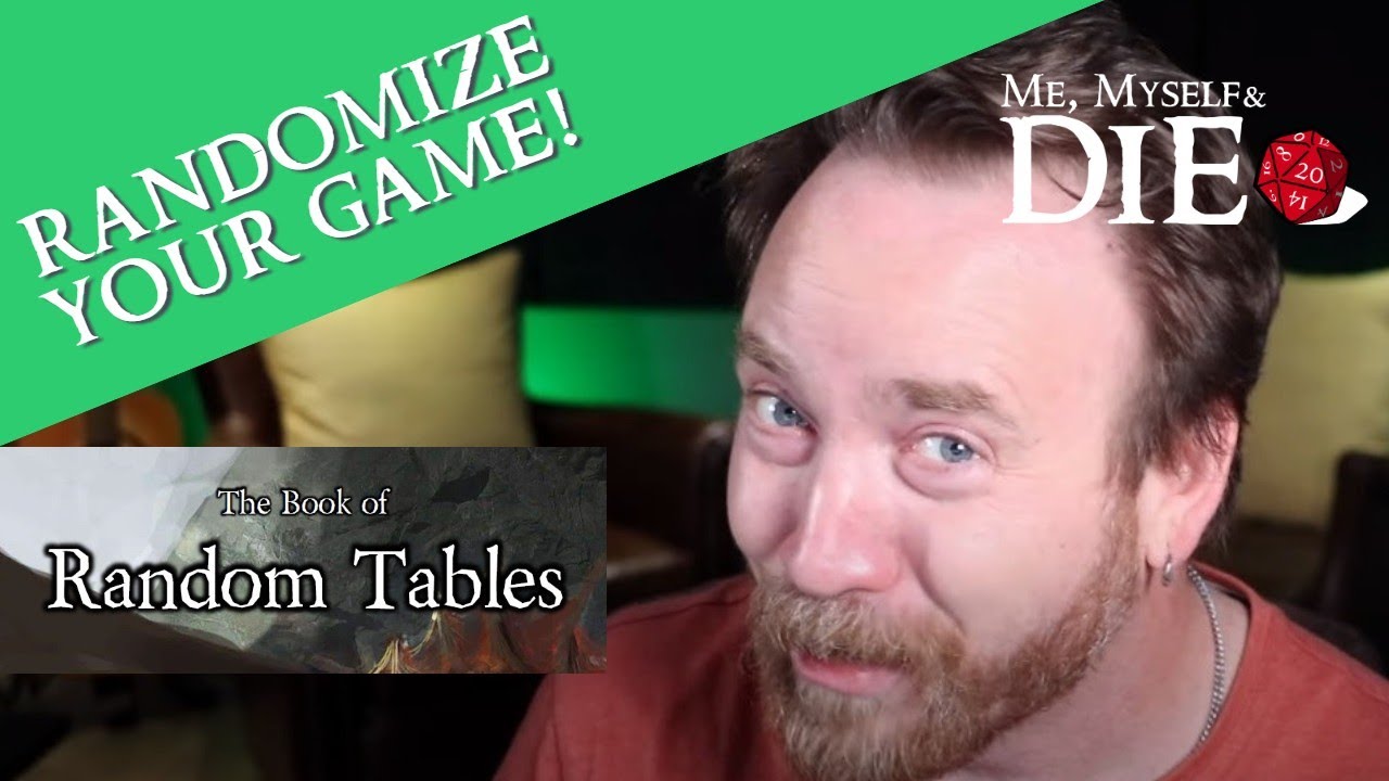 Randomly create great things for your RPGs: MMD Supplemental 5