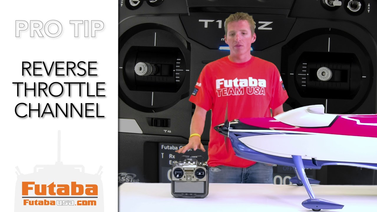 TEAM FUTABA PRO TIPS | Andrew Jesky Reverse Throttle Channel