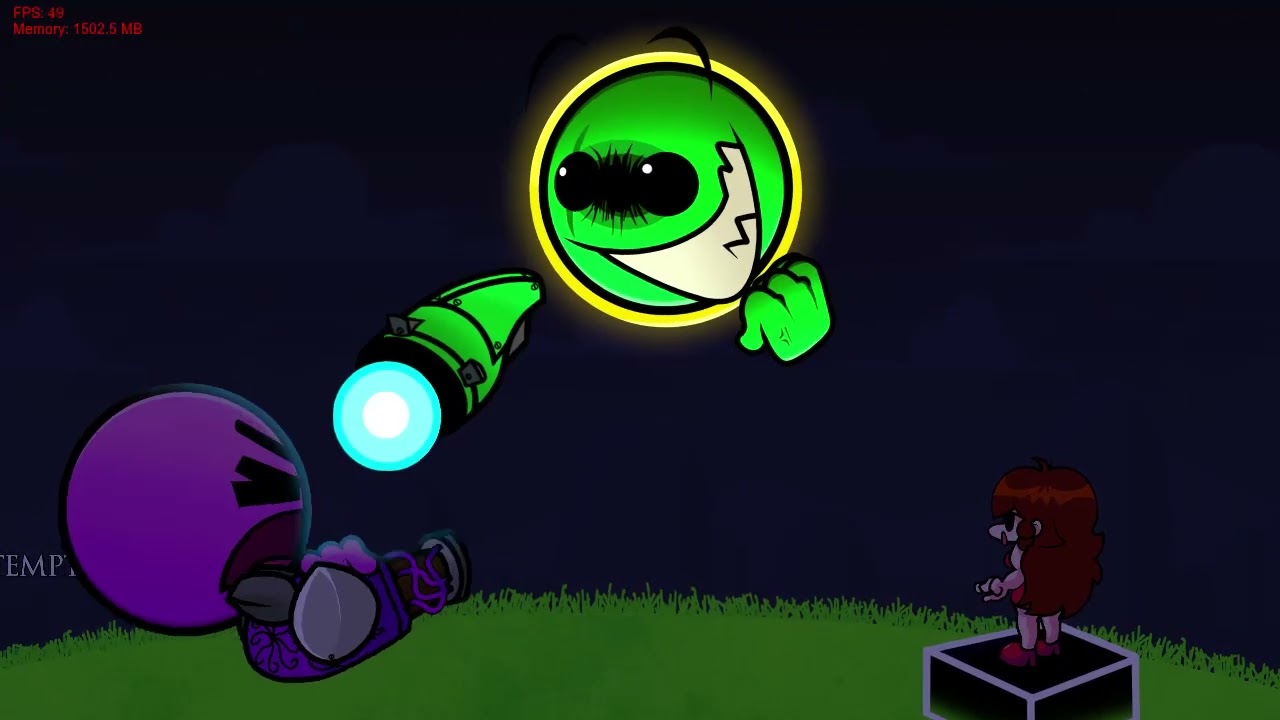 Friday Night Funkin' - Fire In The Hole (BREEZY UPDATE) - Lobotomy Geometry Dash 2.2 (FNF Mod/Hard)