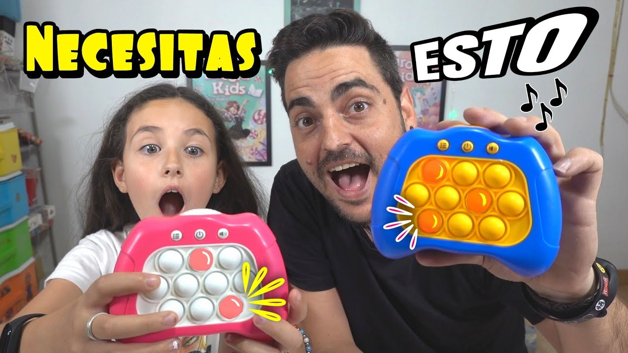 Maquina de POP IT electrónica!! El juego de popit electrónico OMG burbujas que explotan con luces
