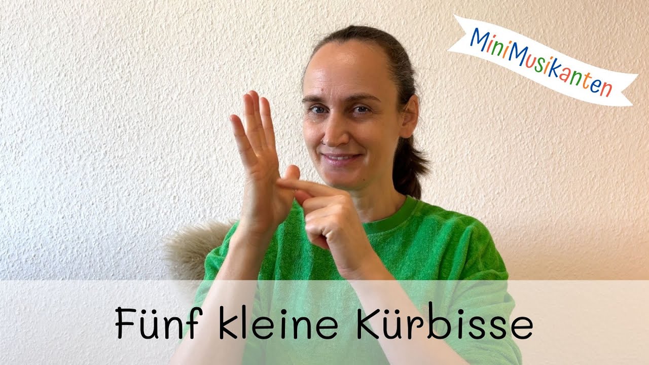 Fünf kleine Kürbisse  • Fingerspiel || MiniMusikanten