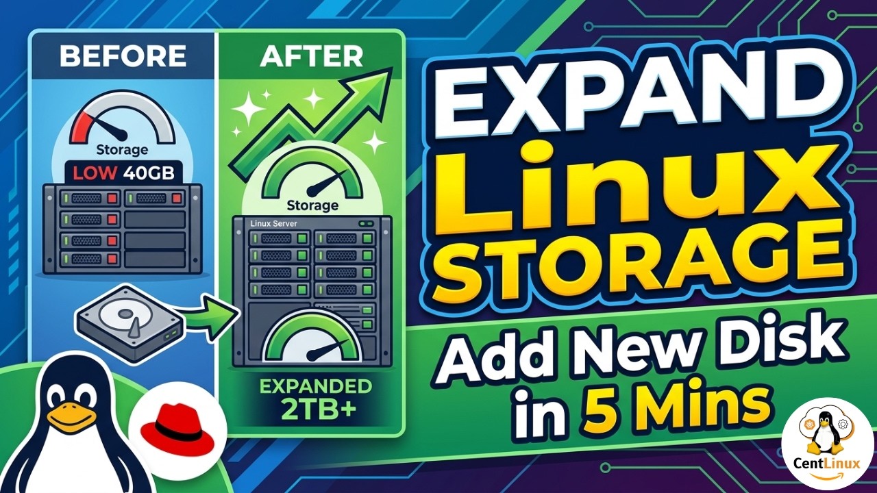 How to Add a New Hard Disk in Linux Server