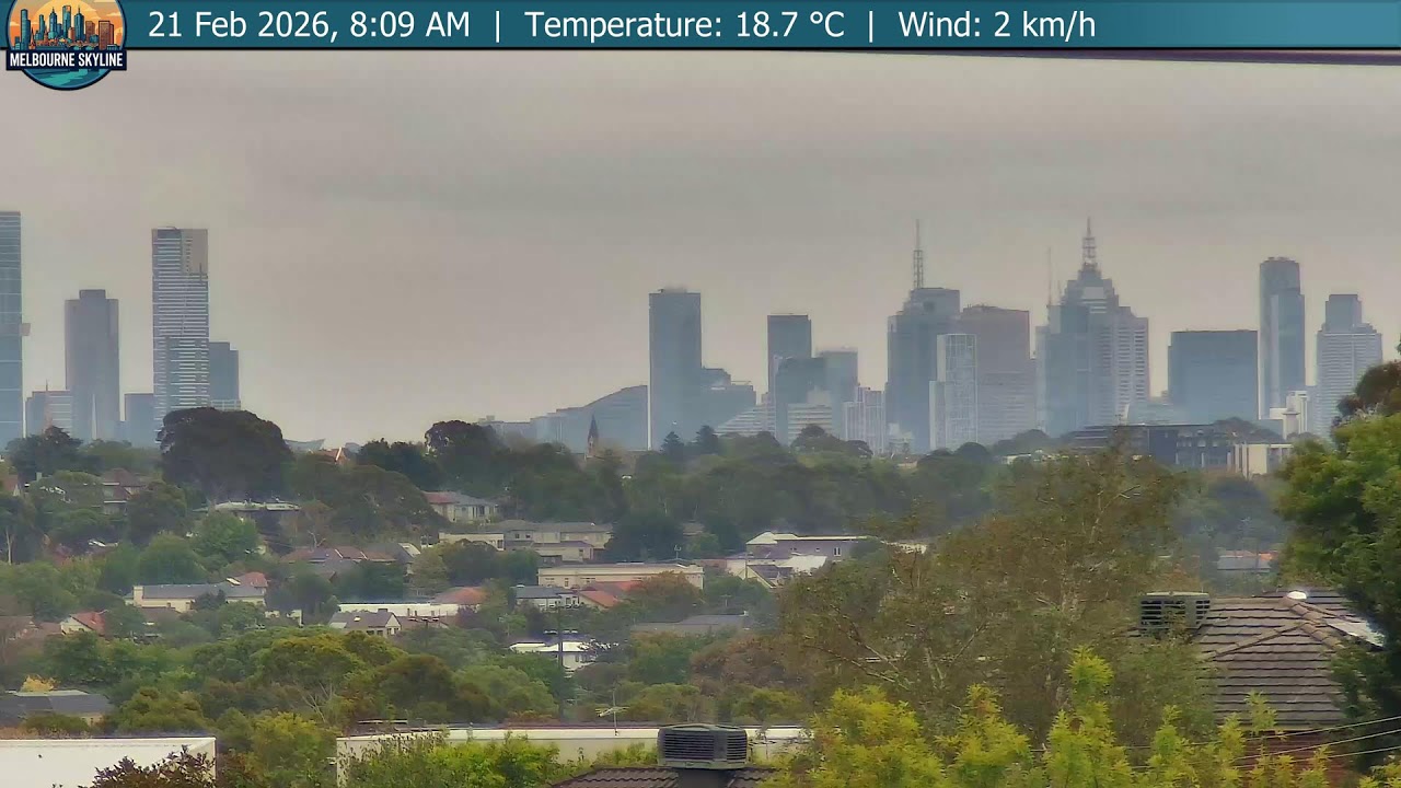 Melbourne Live 🌇 at Sunrise on 21 Feb 2026