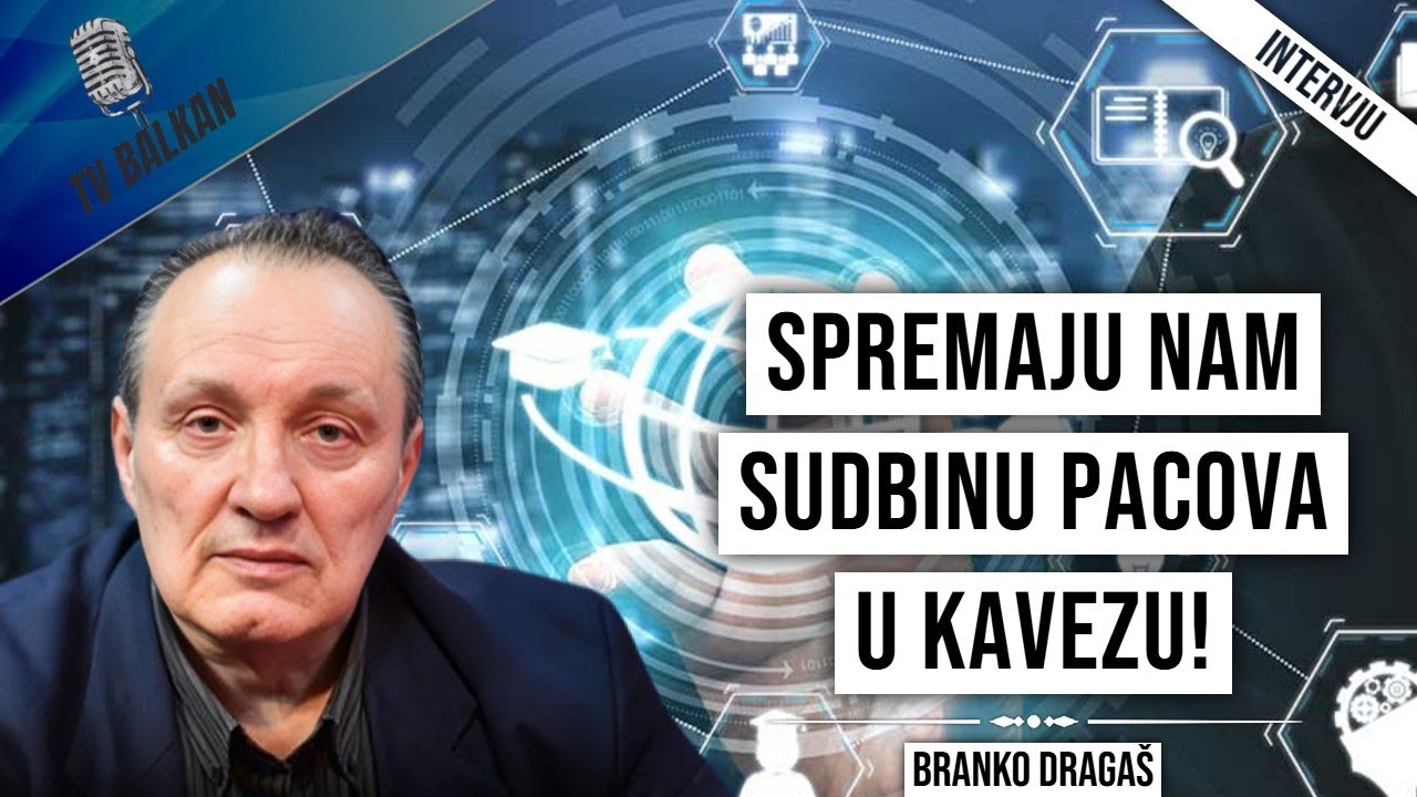Branko Draga&scaron;-Spremaju nam sudbinu pacova u kavezu!