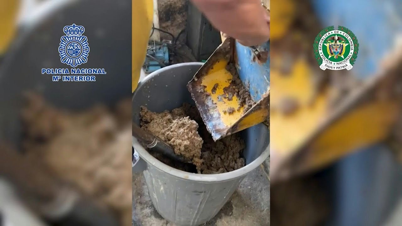 Incautan en España una tonelada de cocaína mezclada en láminas de cajas de cartón | AFP
