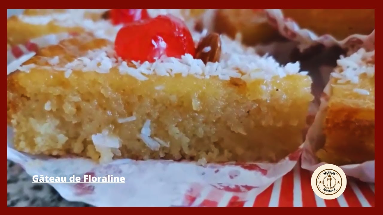 Recette simple et rapide gâteau floraline