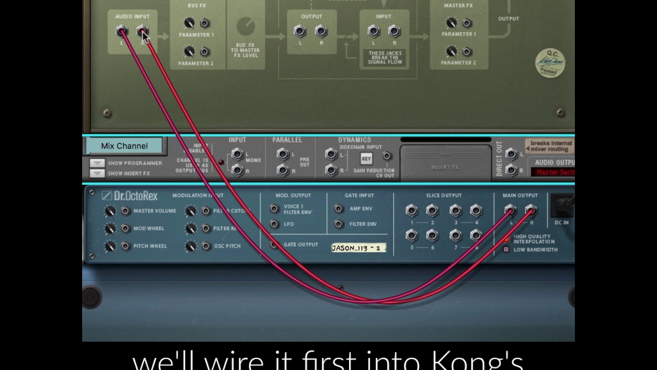 Kong's Effects: Reason QuickTip