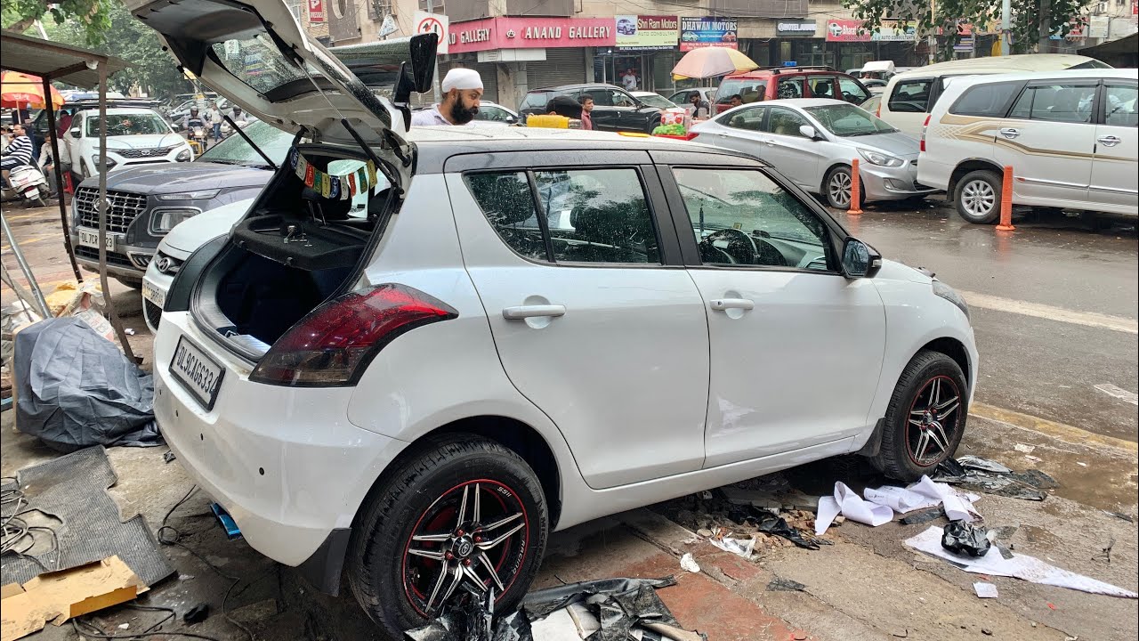 My Swift’s Wrapping Work Done | Modified Maruti Swift | Musafir’s Swift | Musafir Aka Joshi