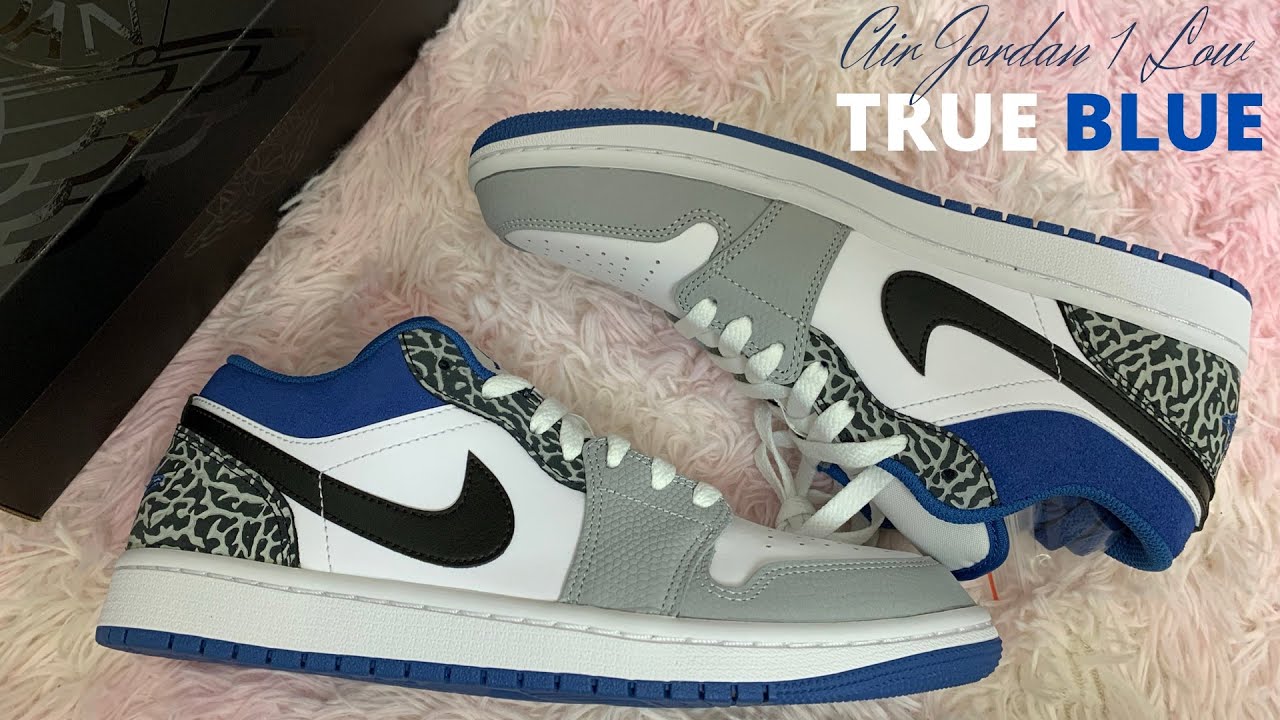 Jordan 1 Low SE &ldquo;True Blue&rdquo; | DM1199-140 #nike #unboxing #details #jordan1low #trueblue #firstshoe