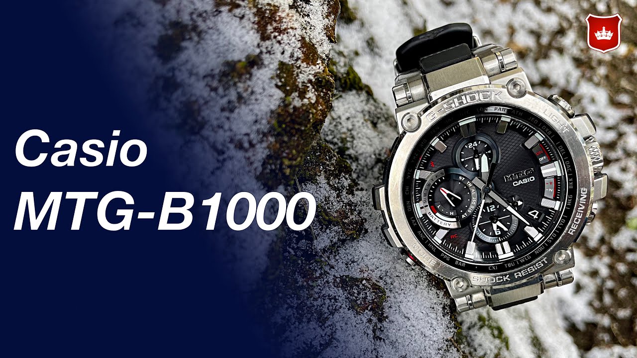 Casio MTG-B1000-1AER - G-Shock premium pełen nowoczesnych technolgii