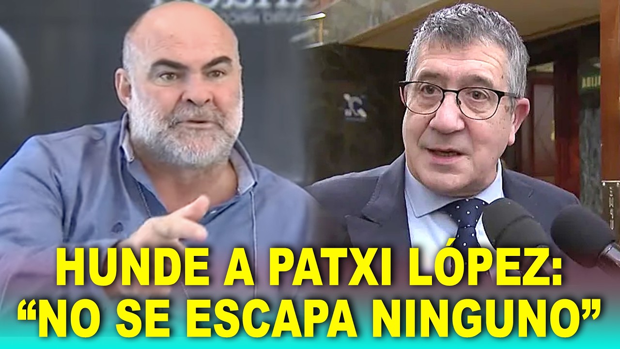 El mediador del caso Tito Berni TIRA DE LA MANTA contra Patxi López: “No se escapa ninguno”