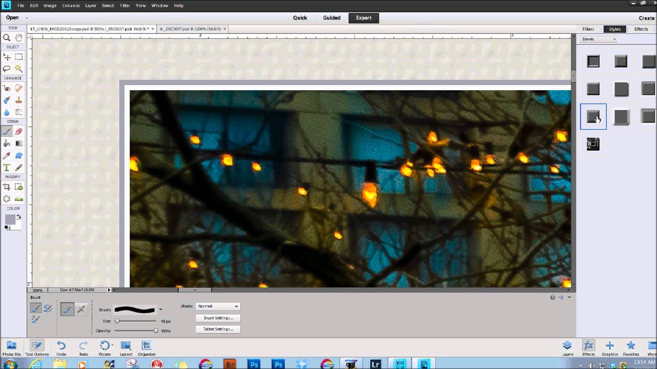 Mat Your Images Digitally (with Square Corners)