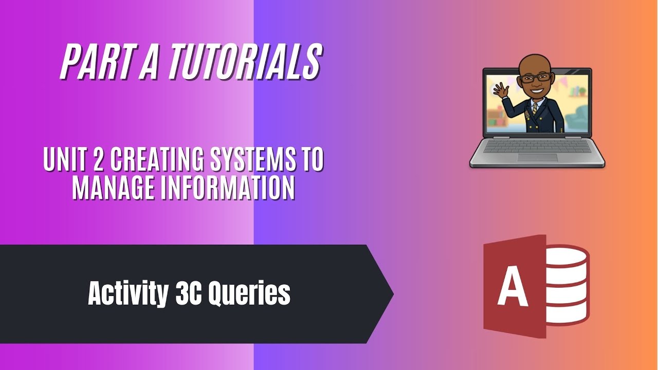 BTEC Unit 2 Databases: Activity 3C Queries