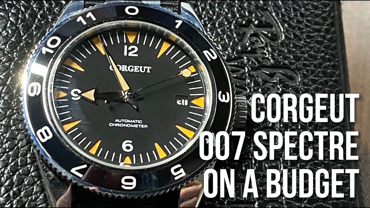 Corgeut 007 Spectre Bond homage watch on a budget