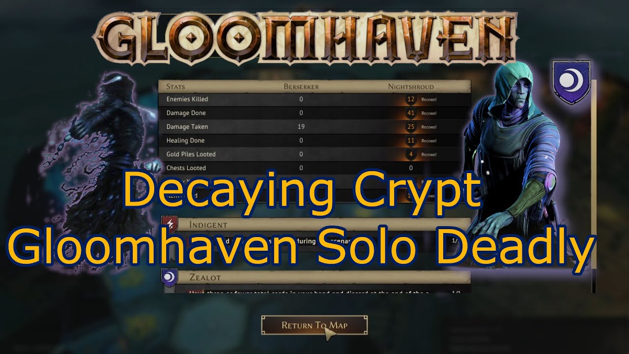 Eclipse Doesn't See a Difference- Gloomhaven Solo Deadly