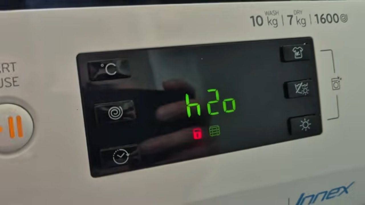Indesit Innex Washer Dryer: H2O Error FIXED (Step-by-Step)