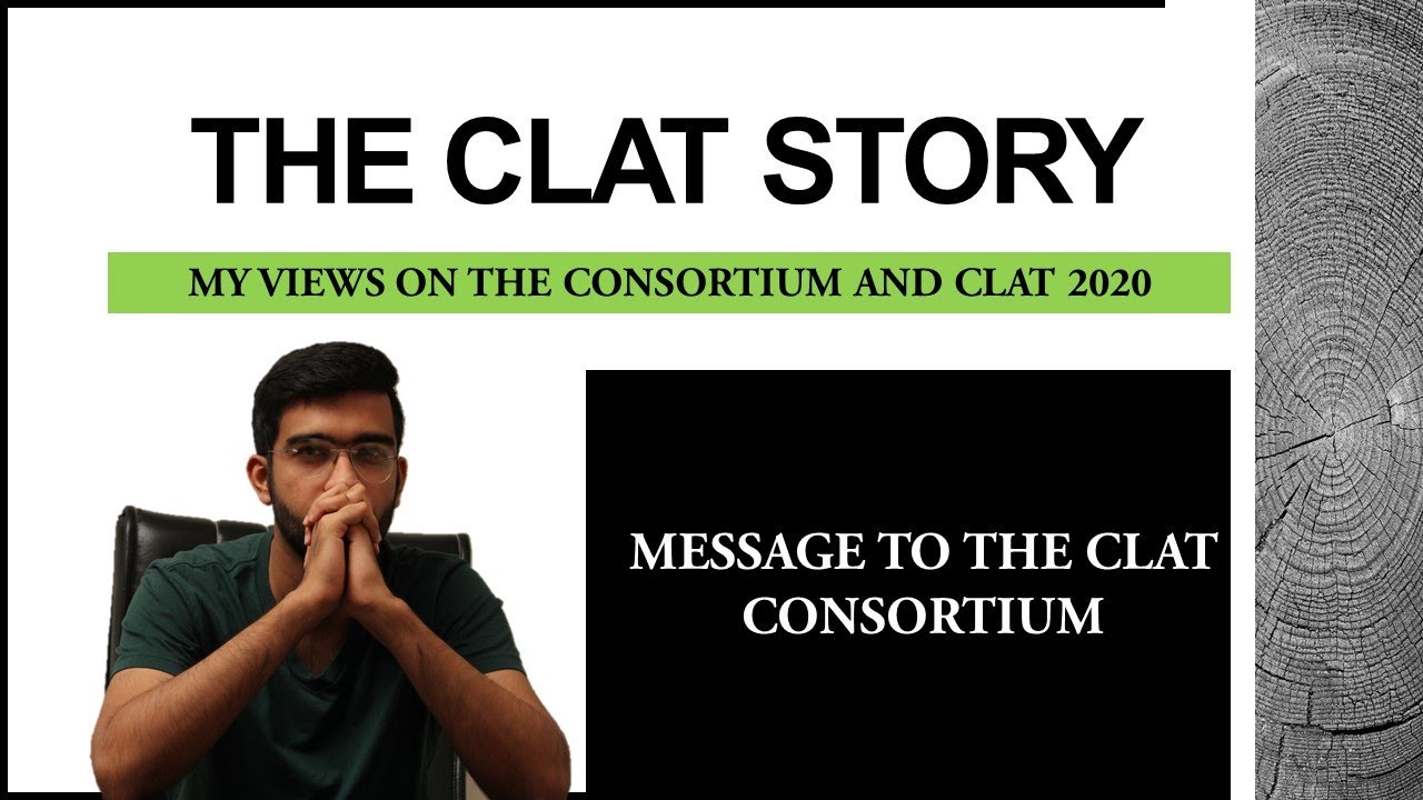 THE CLAT STORY: My Message to the CLAT Consortium I CLAT 2020 I Keshav Malpani