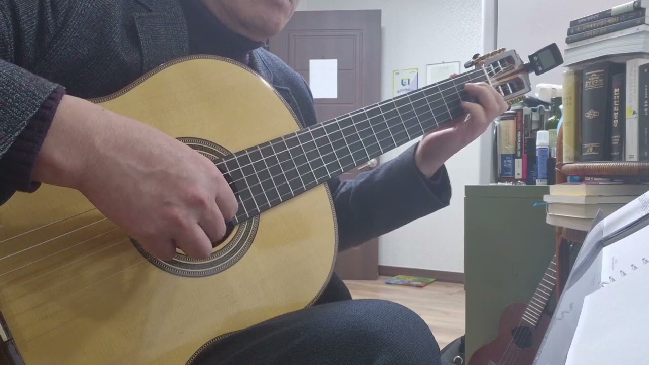 모래시계 Ost(혜린의 테마 -쉬운버전)- arr.by 찐교수, 파가니니 소나타 6번