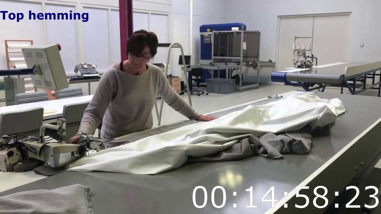 Eisenkolb lined curtain production (Speed Up)