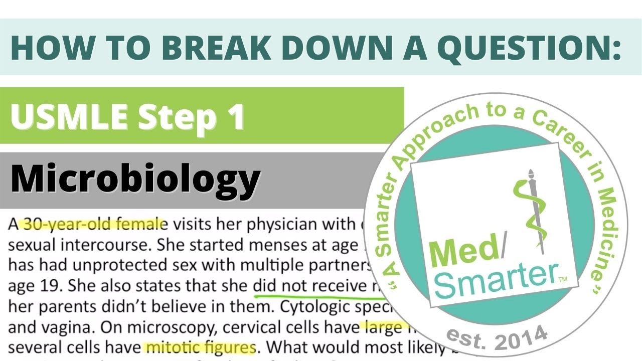 How to Break Down a Question | USMLE Step 1 | Microbiology | MedSmarter
