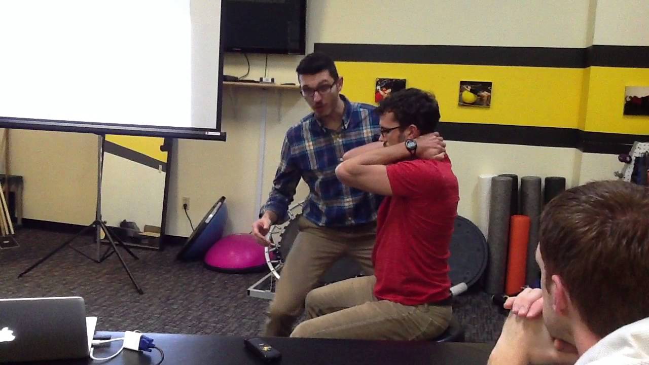 Thoracic Spine AROM w/ Overpressure