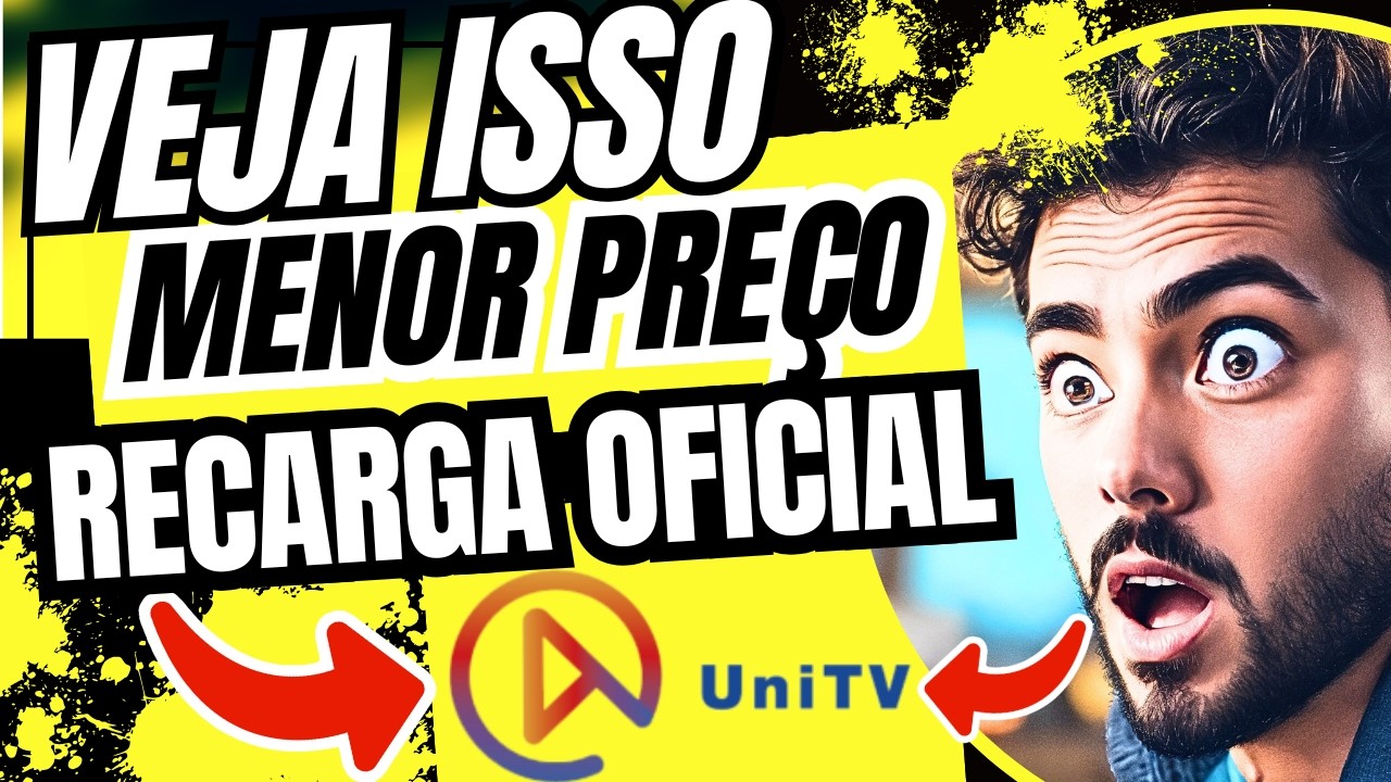 RECARGA UNITV 2026💰 UNITV PRO e VIP BARATA   C&oacute;digo de Recarga Oficial Unitv