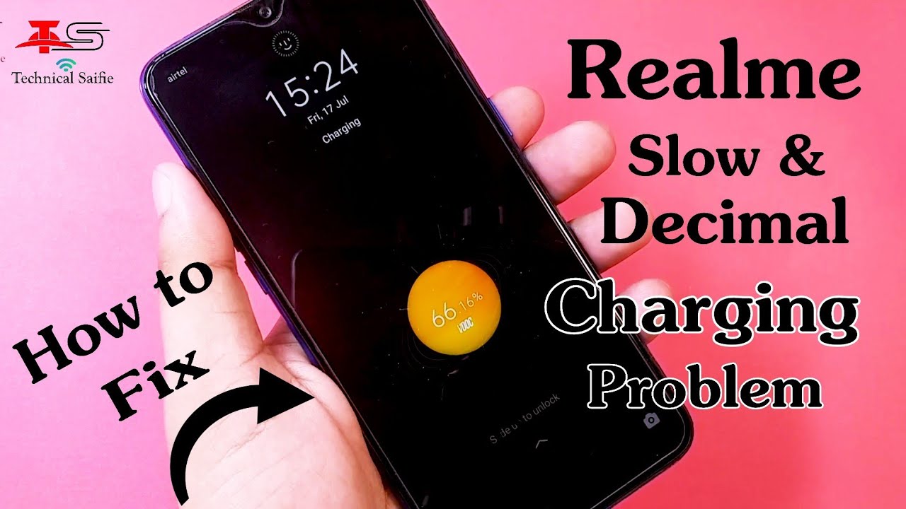 Realme Slow Charging and Decimal Charging Problem - How to Fix | How to Enable Fast Charging Realme