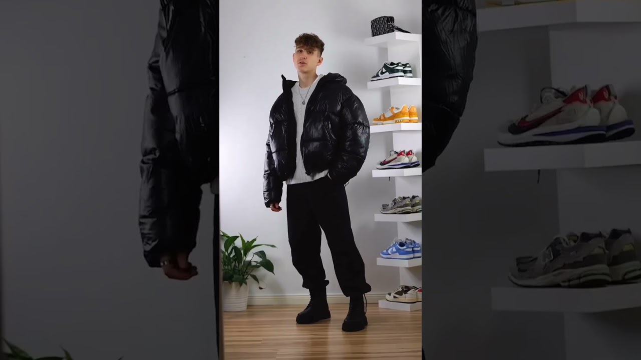 Puffer Jacket Outfit For Men // Men's lookbook