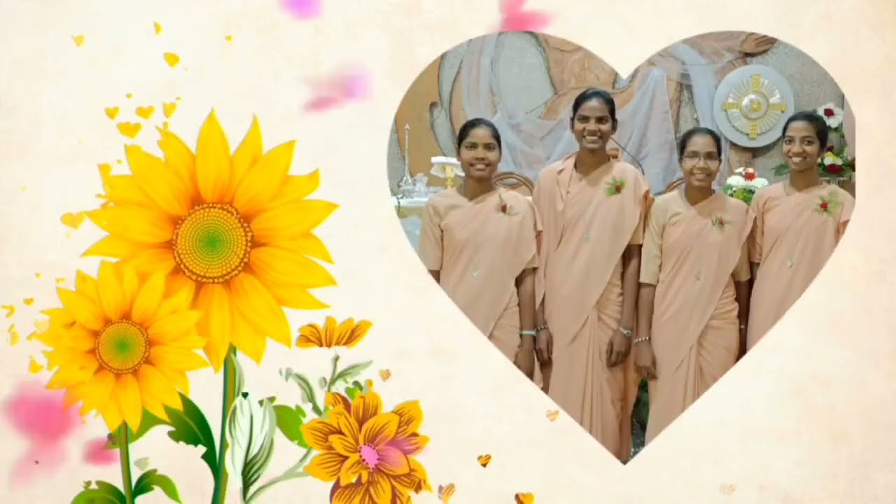 Entrance to Seminary -Srs Bharati, Janmolita, Sanjeeta& Manisha.