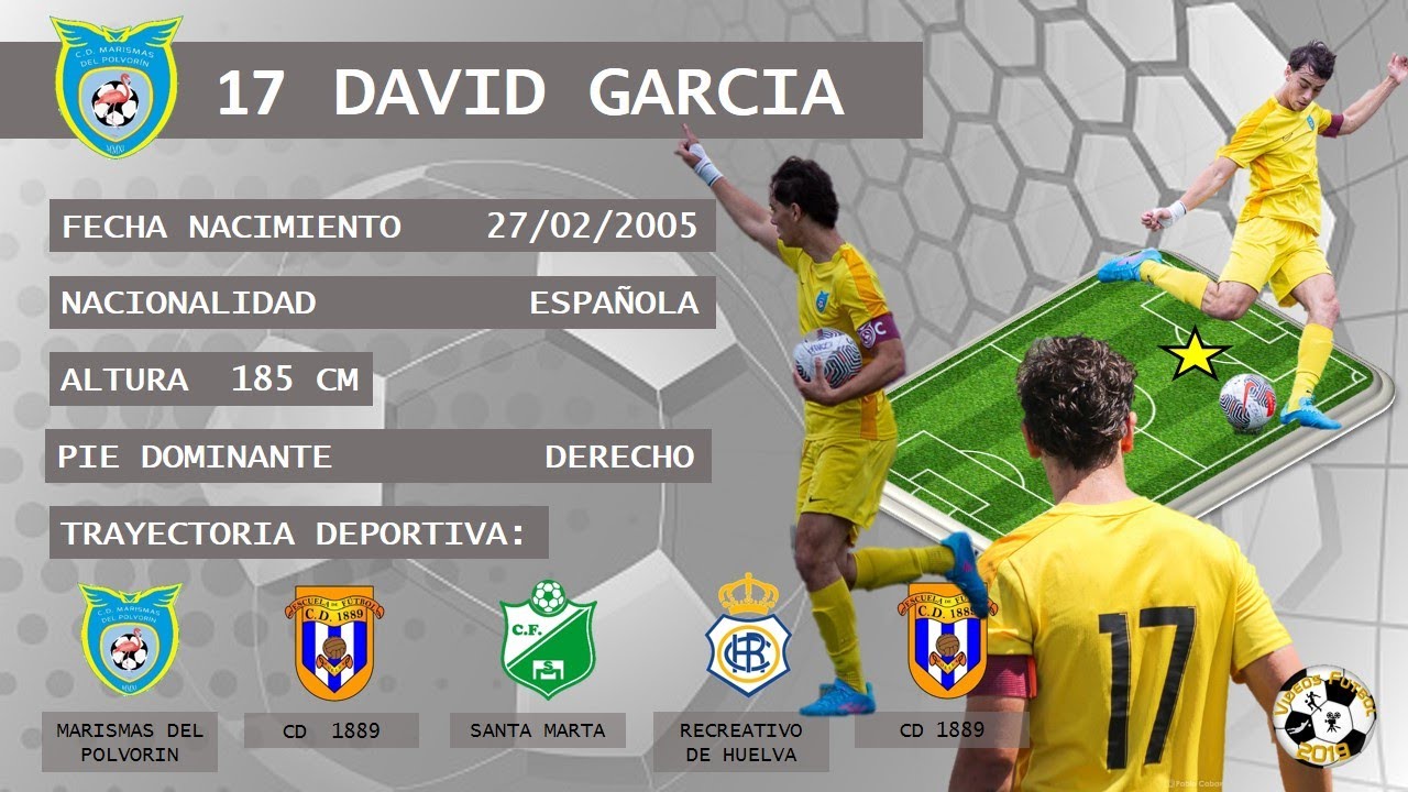 DAVID GARCIA HIGHLIGHTS - Delantero Centro 2005 - Temporada 2023/24