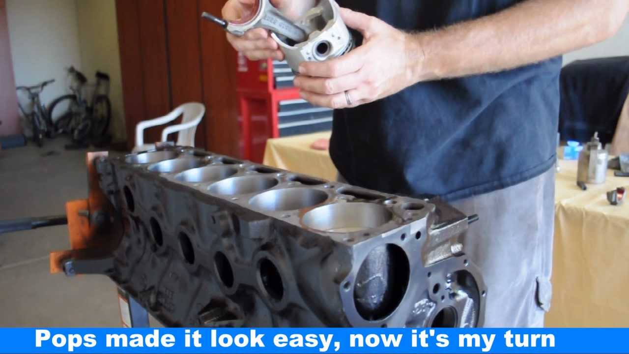 Ford Falcon 200 six cylinder engine build