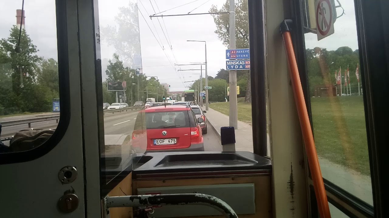Trolleybus skoda 14tr, Vilnius