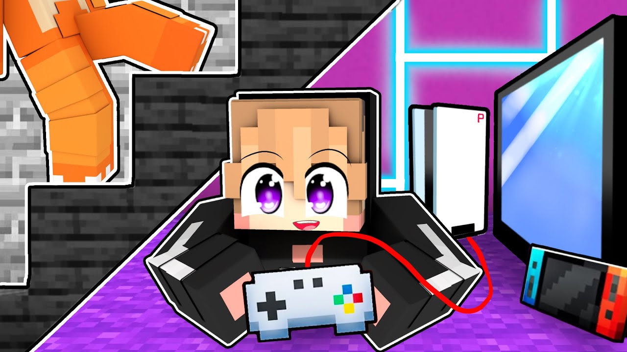 AKU MEMBUAT RUANGAN GAMING RAHASIA UNTUK SEMBUNYI DARI KEZRI DI MINECRAFT!!