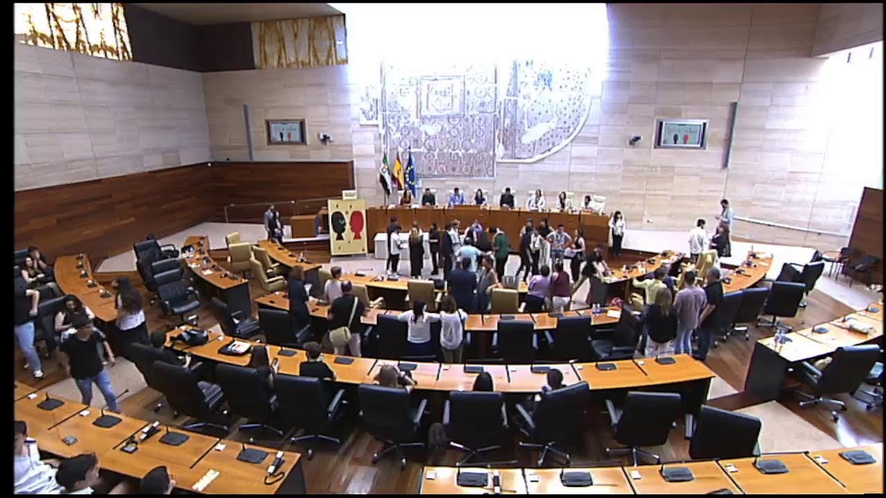 I Concurso de Debate de Extremadura (inauguración, debate y final en Hemiciclo) 27/05/2022