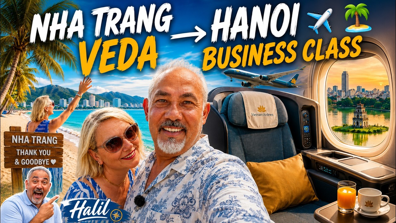 Nha Trang 🌴 Veda, Hanoi Merhaba! Business Class ✈️Vlog'u 🚀