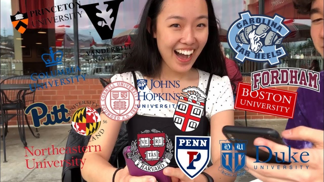 College Decision Reactions!! (15 Schools: Ivies + Hopkins + Vanderbilt + Duke + BU, etc)