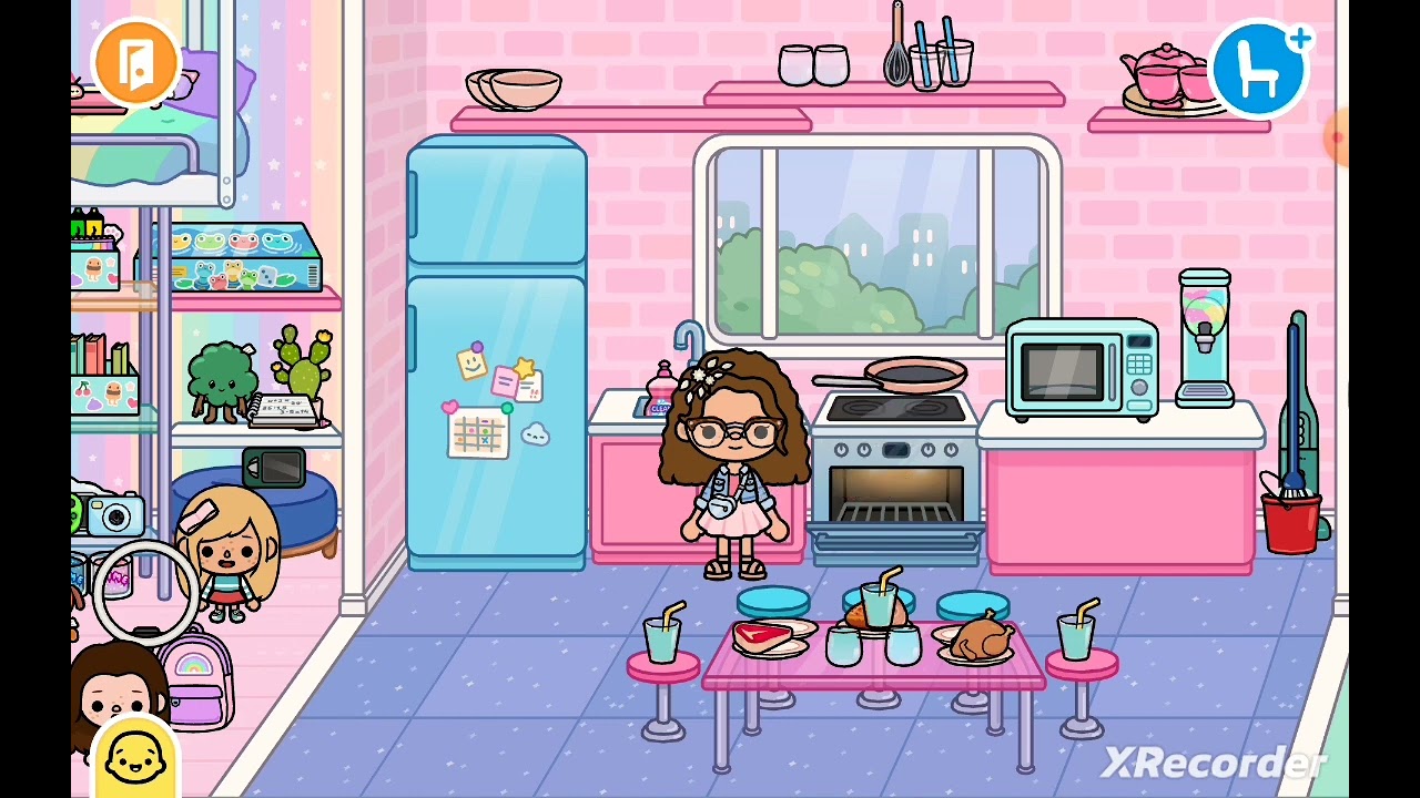 Histoire Toca Boca World |  ! 🤩 ☆ La petite famille ☆ 👩‍👧‍👧