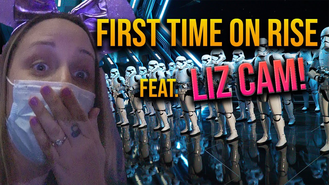 First ride on Rise of the Resistance feat. Liz reaction cam!