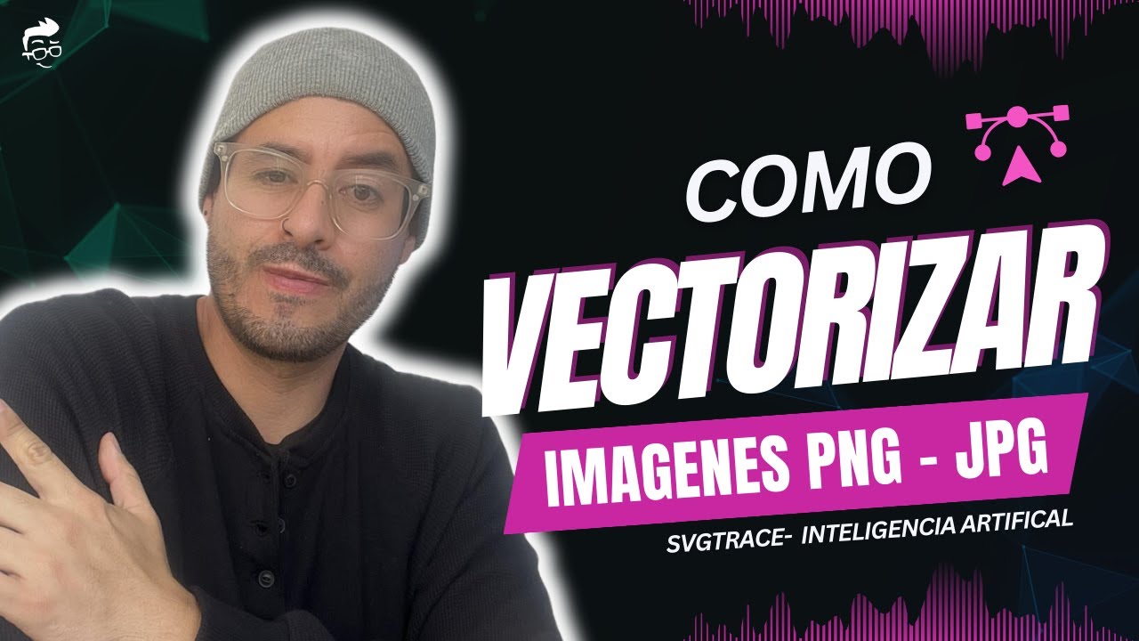 🖼️ Como VECTORIZAR IMAGENES  (jpg - png) -  SVGTrace  Gratis!!