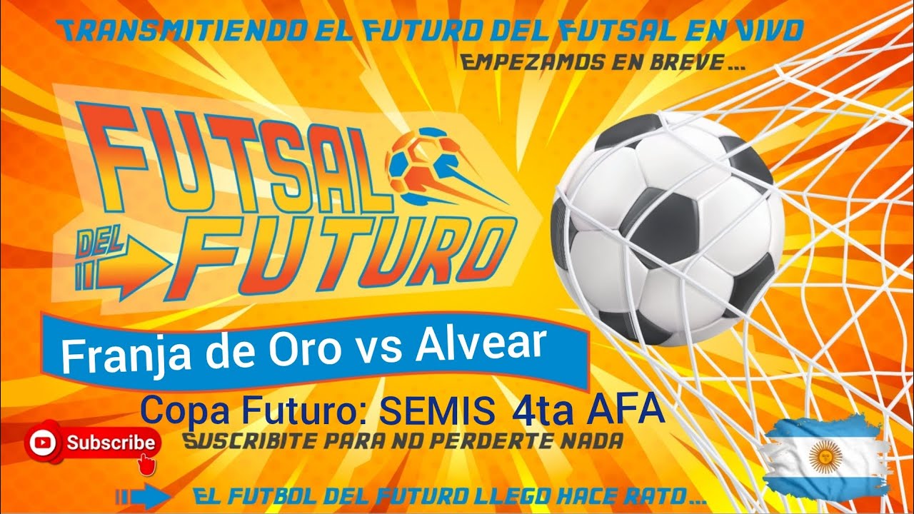 Franja de Oro vs Alvear 4ta división AFA - Copa Futuro ORO: SEMIS (06/12/25)