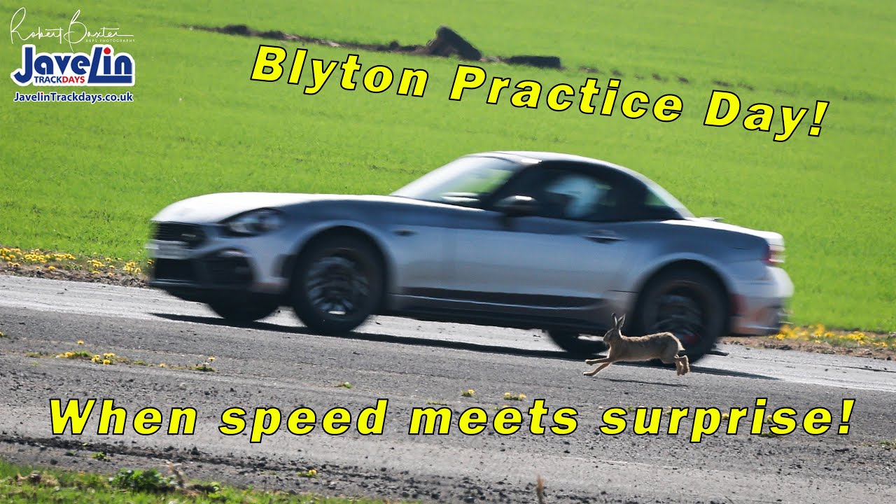 Getting ready for the new class! Blyton Practice Day! | Blyton Park | Abarth 124 Spider